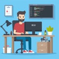 programmer Developing programming and coding technologies