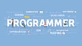 Programmer illustration concept.