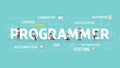Programmer illustration concept.