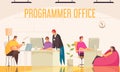 Programmer Office Background
