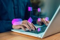 Programmer process workflows and flowcharts, business structure, workflow, analyzing, management, system, business hierarchy The Royalty Free Stock Photo
