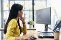 Programmers and developer teams are coding and developing software. Royalty Free Stock Photo