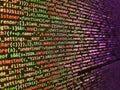 Programming code abstract technology background of software developer and Computer script. PHP development, software site code. Royalty Free Stock Photo