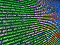 Programming code abstract technology background of software developer and Computer script. Programming text on dark screen. Admin Royalty Free Stock Photo