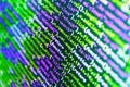 Binary digits code editing Royalty Free Stock Photo