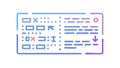 Programming Code Interface and Software Development, vector design Generative AI Royalty Free Stock Photo