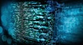 Programming code with technical background