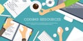 Programming,coding. Flat computing background. Code, hardware,software. Web development. Search engine optimization Royalty Free Stock Photo