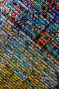 Programming coding source code screen. Royalty Free Stock Photo