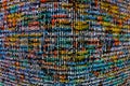 Programming coding source code screen. Royalty Free Stock Photo