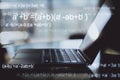Programming and computing concept Royalty Free Stock Photo