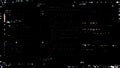 Programming console with dark background. Coding vector Illustration