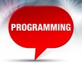 Programming Red Bubble Background Royalty Free Stock Photo