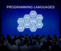 Programming Language Coding Developer Software Concept Royalty Free Stock Photo