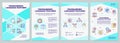 Programming language features brochure template