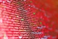Programming source code abstract screen of software developer. RNN Neural Network source code. Lines of code of a software with Royalty Free Stock Photo