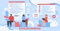 Programming Tech Application Software Development Royalty Free Stock Photo