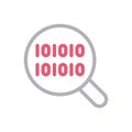 Programming  vector color line icon Royalty Free Stock Photo
