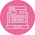 Programming Vector Icon Design Symbol