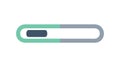 Progress Bar Indicator Icon for Loading and Status, Data Processing, vector design Generative AI Royalty Free Stock Photo