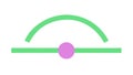 Progress Bar Indicator Icon for Status Loading, vector design Generative AI Royalty Free Stock Photo
