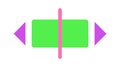 Progress Bar with Marker and Arrow for Loading or Workflow UI. vector design Generative AI Royalty Free Stock Photo
