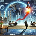 Progress in Business A visual representation of progress in busi