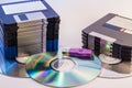 Progress of data storage Royalty Free Stock Photo