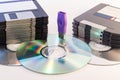 Progress of data storage Royalty Free Stock Photo