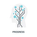 Progress icon concept