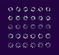 Progress loading bar Royalty Free Stock Photo