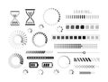 Loading icon. Load, download, indicator symbol. Vector