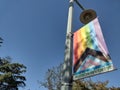 Progress Pride Flag, Hudson River Park, NYC, NY, USA