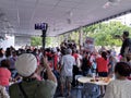Progress Singapore Party PSP creating a crowd in Yishun coffeeshop, causing a din, disturbing the residents