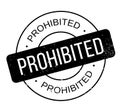 Prohibited rubber stamp