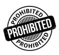 Prohibited rubber stamp