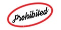 Prohibited rubber stamp