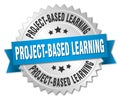 project-based learning round isolated badge