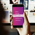 Project Design Implement Development Concept Royalty Free Stock Photo