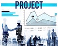 Project Enterprise Team Progress Startegy Concept Royalty Free Stock Photo