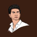 Digital Art of Sushant Singh Rajput Bollywood Actor