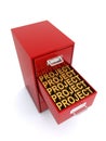 Project filing cabinet