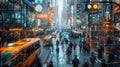 This project focuses on the intersection of pedestrian movement, autonomous vehicle navigation, and digital signage systems to