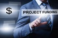 Project Funding Start-up Investment Crowdfunding Venture Capital Internet Business Technology Concept