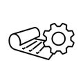 Project Management icon, vector illustration Royalty Free Stock Photo