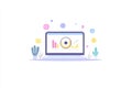Project management involves planning software development, organizing resources and budget, creating a project schedule