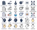 Project Management isolated fill , outline and color Vector Icon