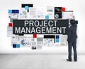 Project Management Methods Processes Concept