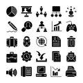 Project Management Solid Icons