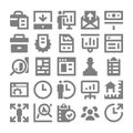 Project Management Vector Icons 1